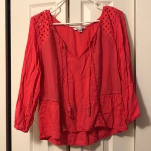 American Eagle Outfitters pink top